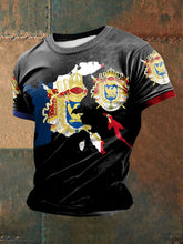 T-shirt imprimé à manches courtes Grande Armée Napoléon Homme